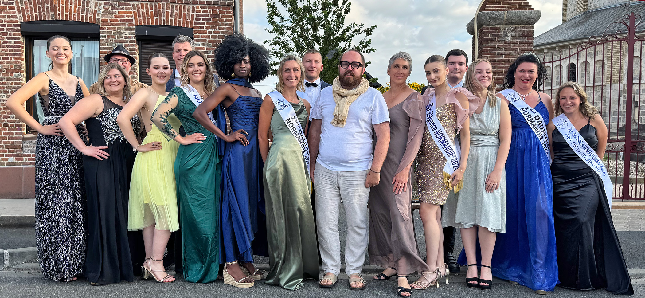 Festival du lin - Angiens 2025 - modèles du défilé de mode