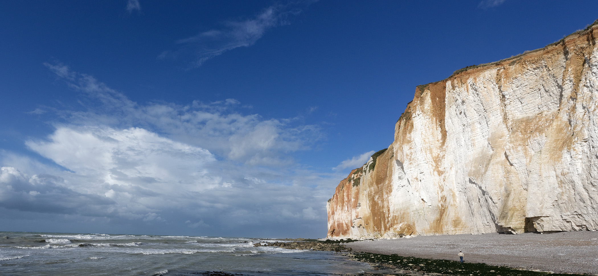 Les falaises de la Côte d'Albâtre