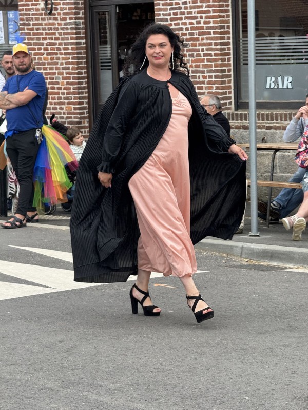 Défilé de mode à Angiens - 6 juillet 2025 dans le cadre du festival du lin