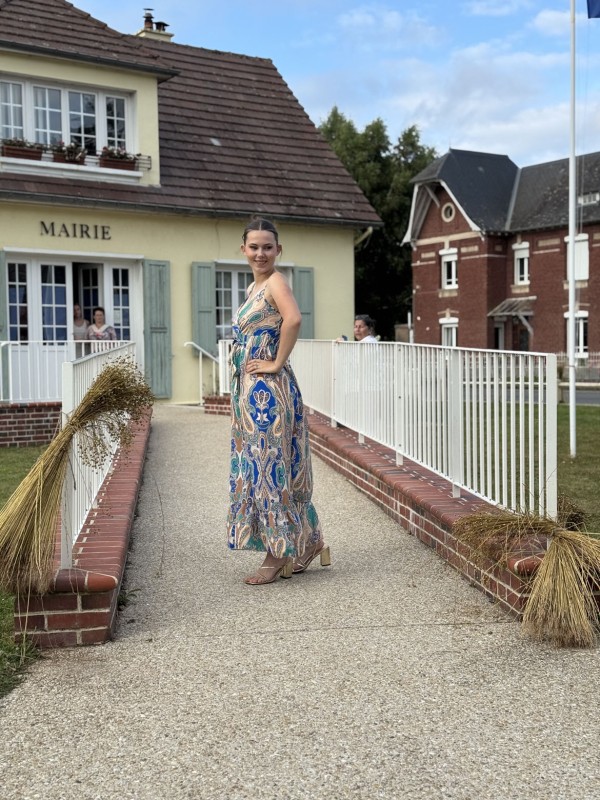 Défilé de mode à Angiens - 6 juillet 2025 dans le cadre du festival du lin