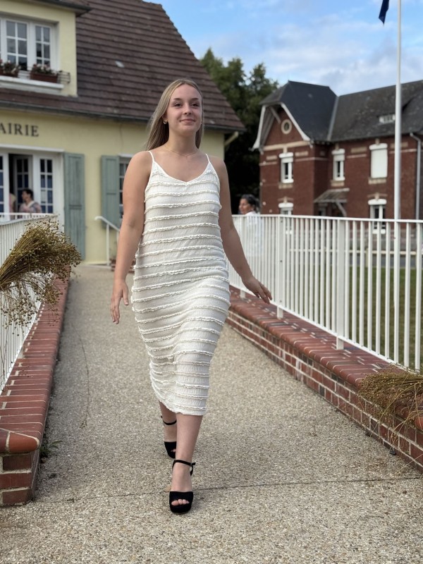 Défilé de mode à Angiens - 6 juillet 2025 dans le cadre du festival du lin