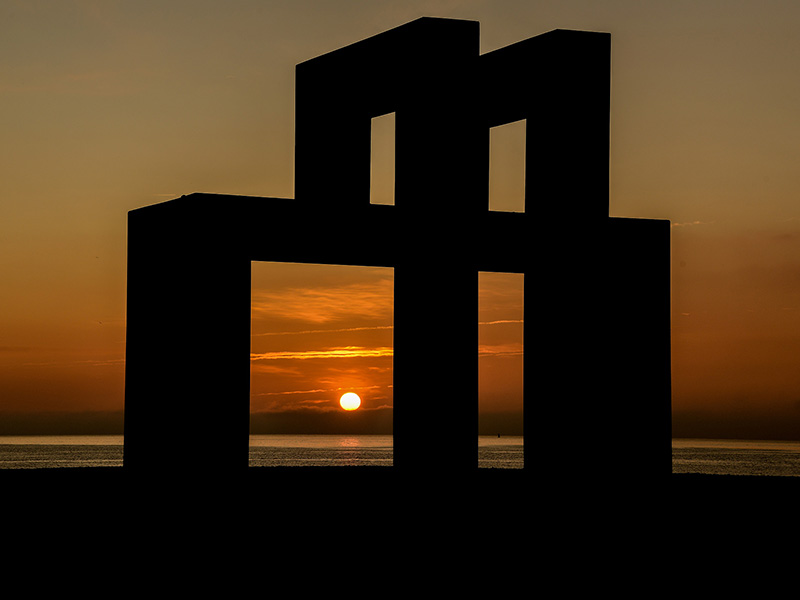 UP #3 : fenêtres de lumière sur la plage du Havre